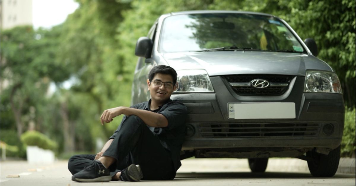 Mihir Vardhan converted his grandfather's petrol car into an electric one