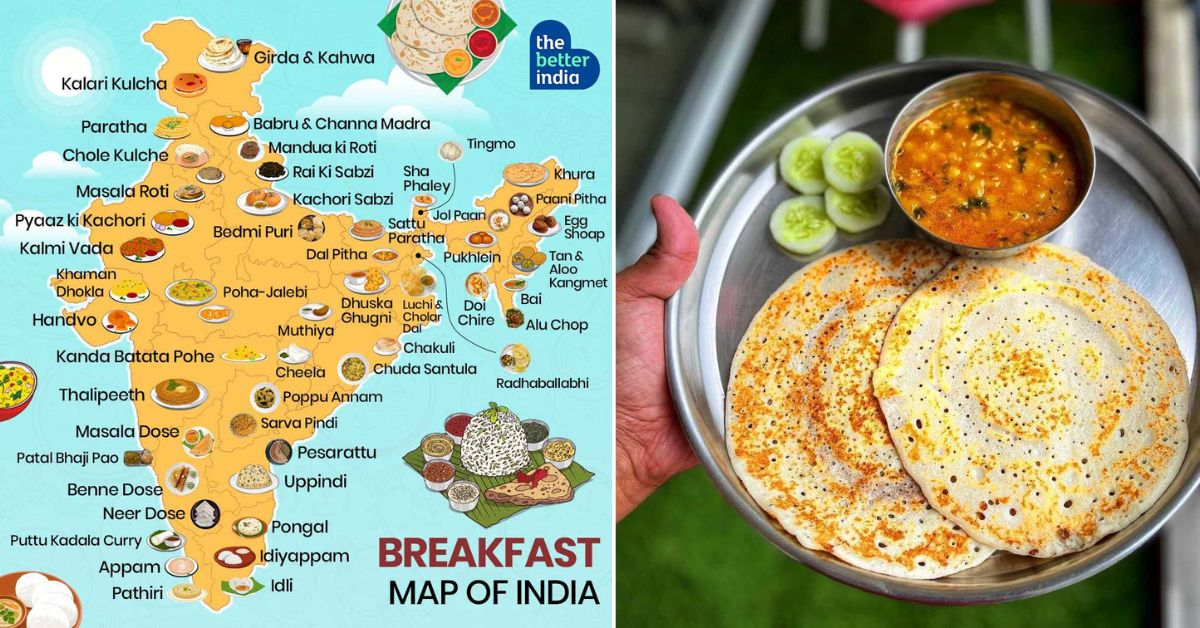Explore the rich diversity of delectable Indian breakfasts with our curated breakfast map of India. Uncover mouthwatering recipes to savor and celebrate the flavors that grace our mornings daily!