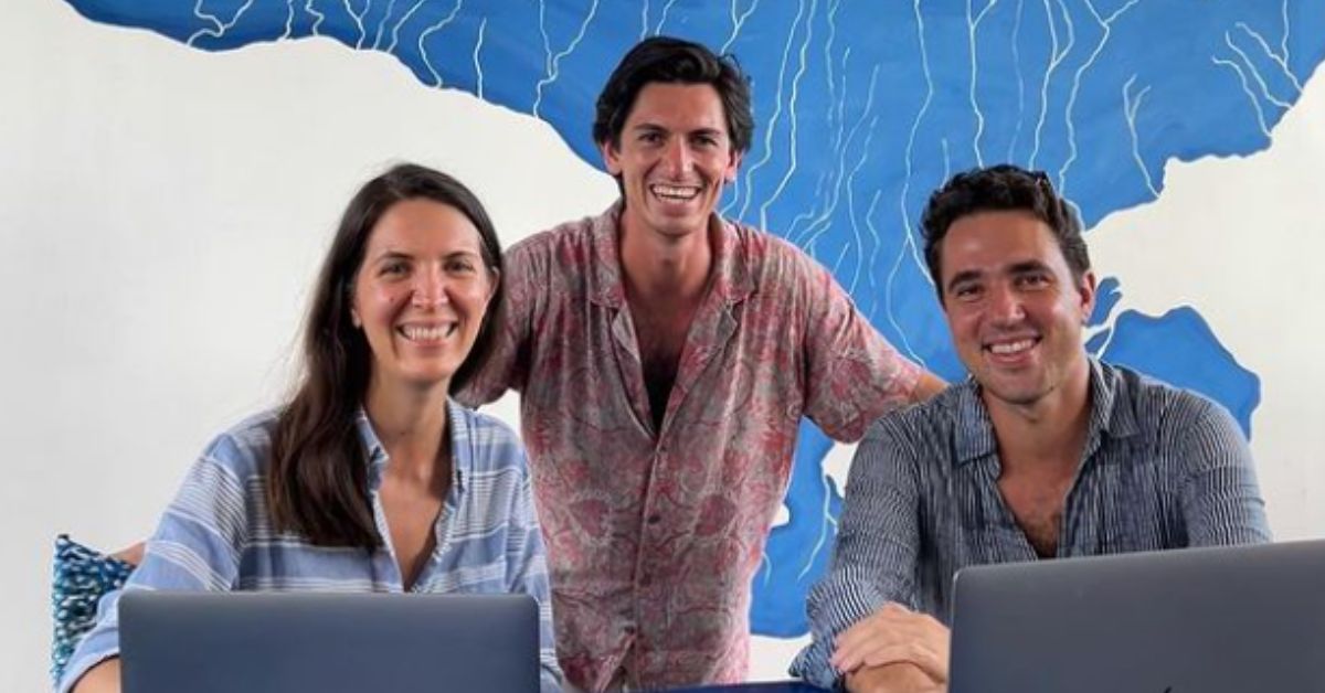 siblings gary sam and kelly bencheghib, co-founders of sungai watch, an indonesian organisation that works to clean plastic from beaches and rivers 