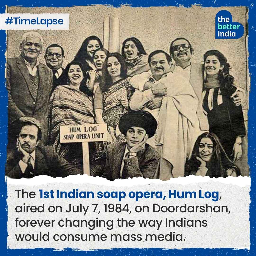 India's first soap opera show, ‘Hum Log’