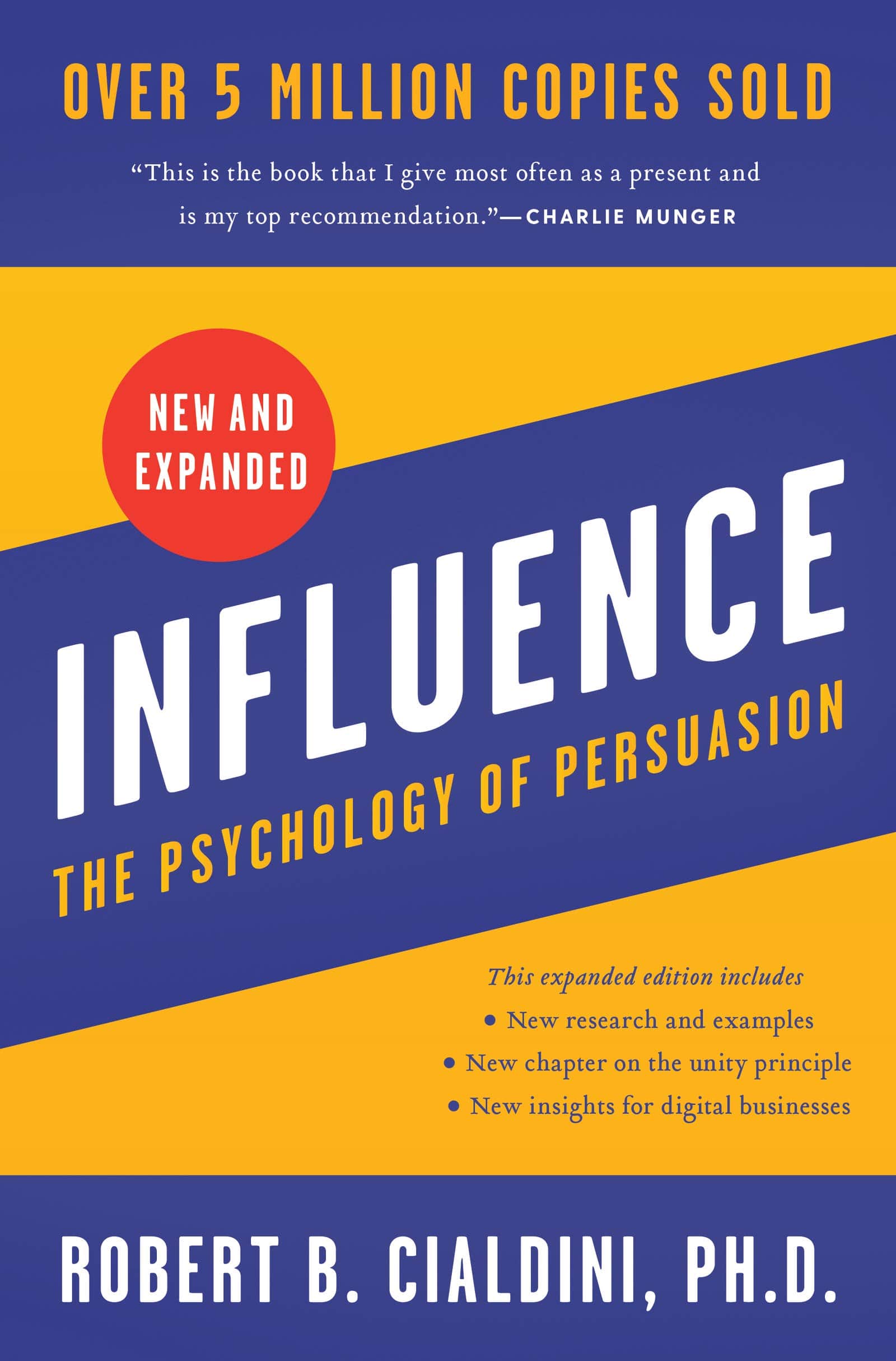  Influence:The Psychology of Persuasion by Robert Cialdini