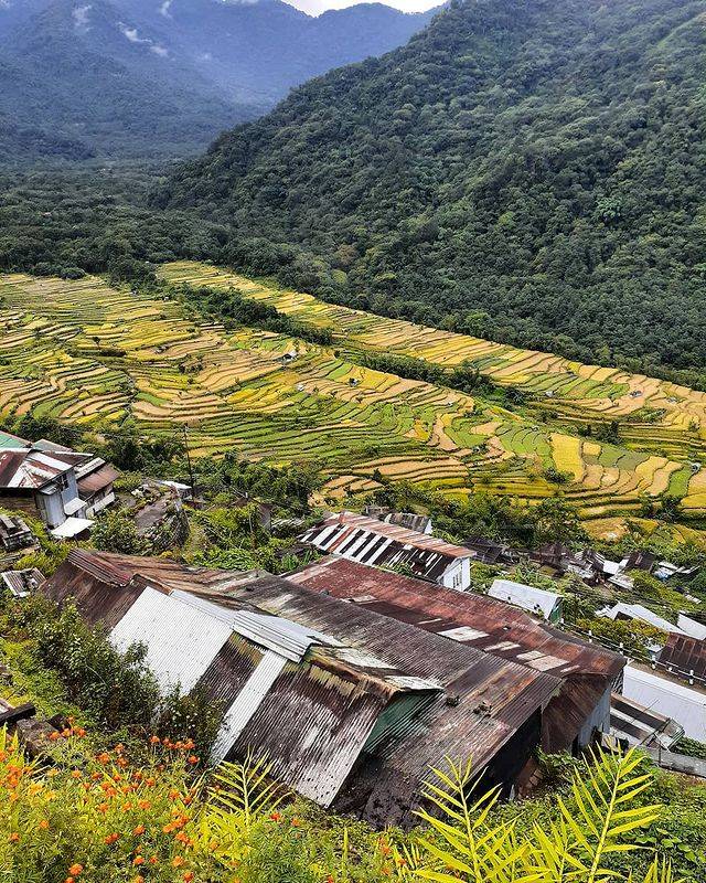 A glimpse of the beautiful Khonoma village in Nagaland. 