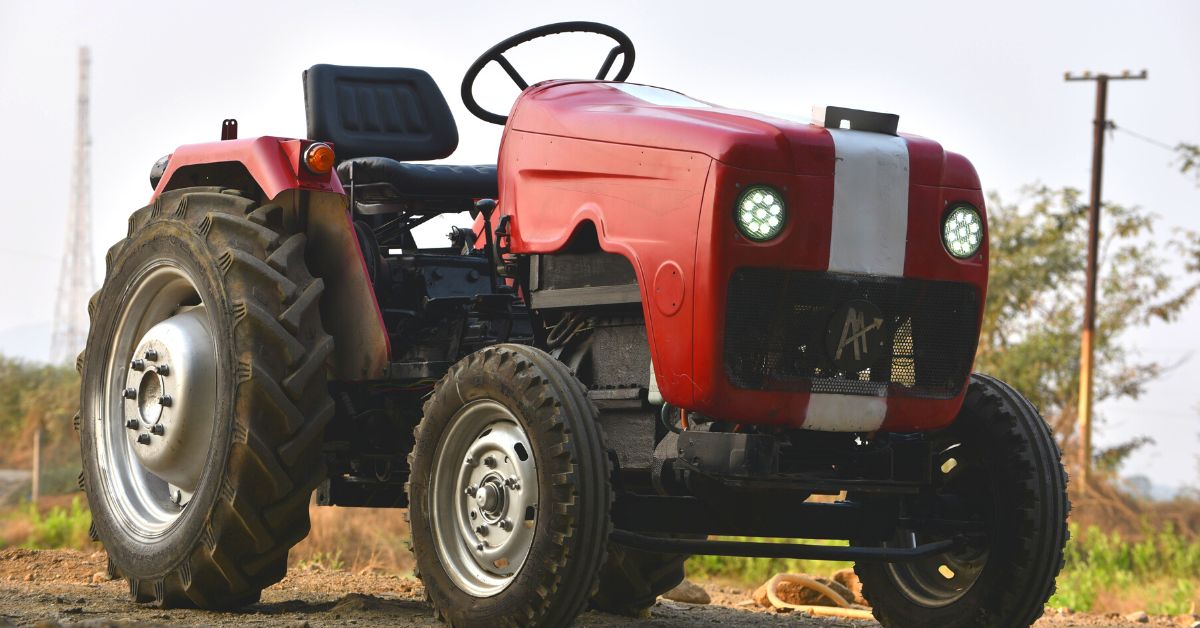 India's first electric self-driving tractor