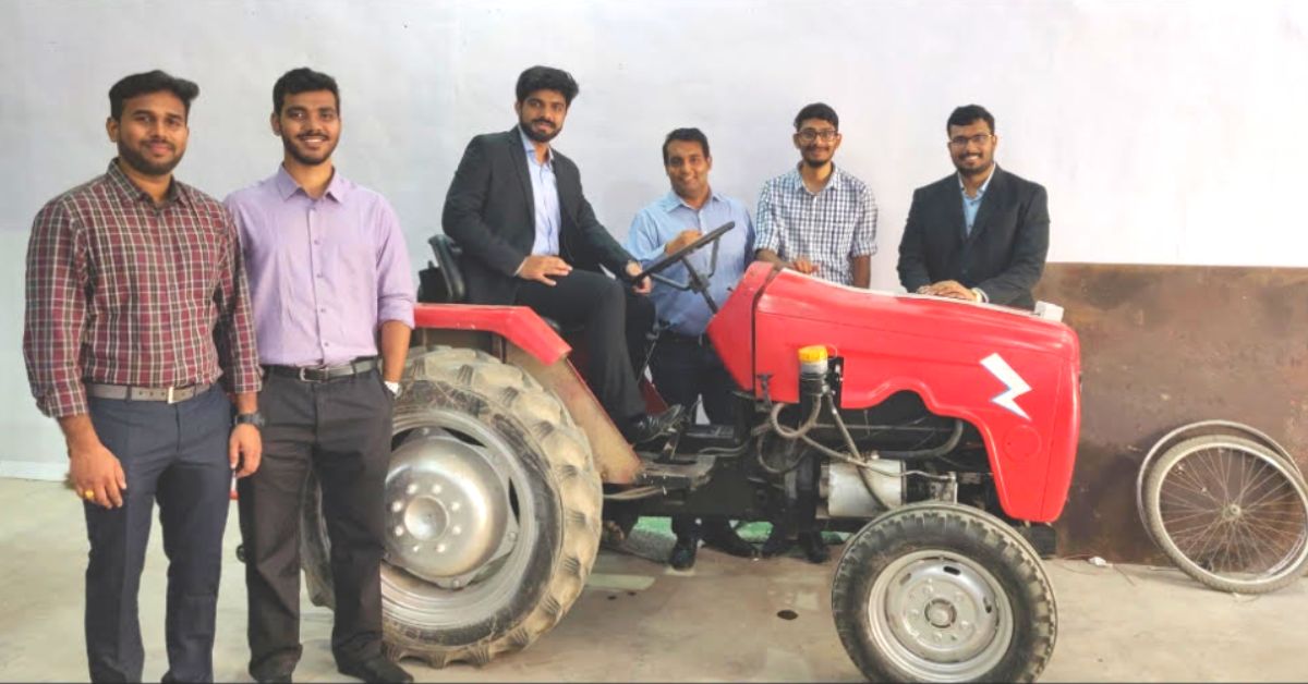 India's first autonomous self-driving electric tractor 