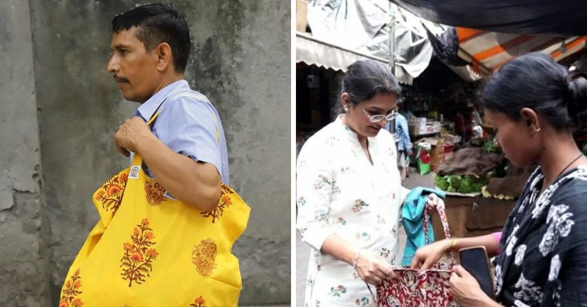 Vikalp project by dr ruby cloth bag initiative