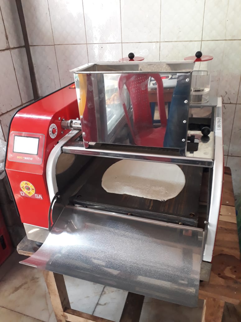 dosamatic machine by mukunda foods makes dosa from scratch without manual help