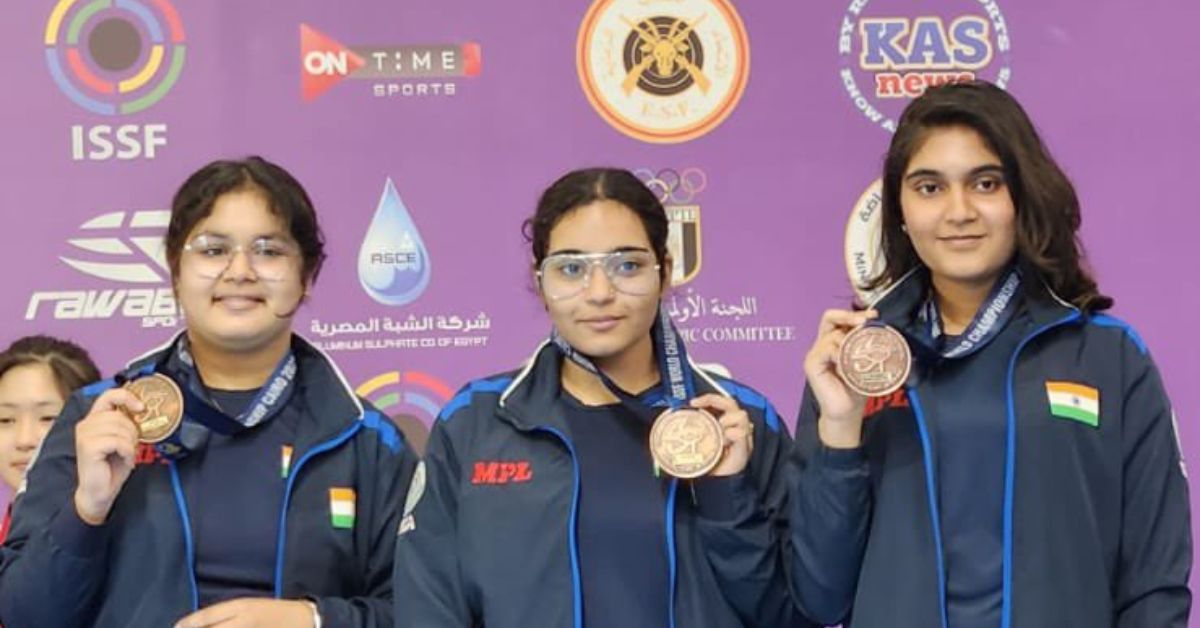 Indian Women’s Team Wins At International Shooting Competition