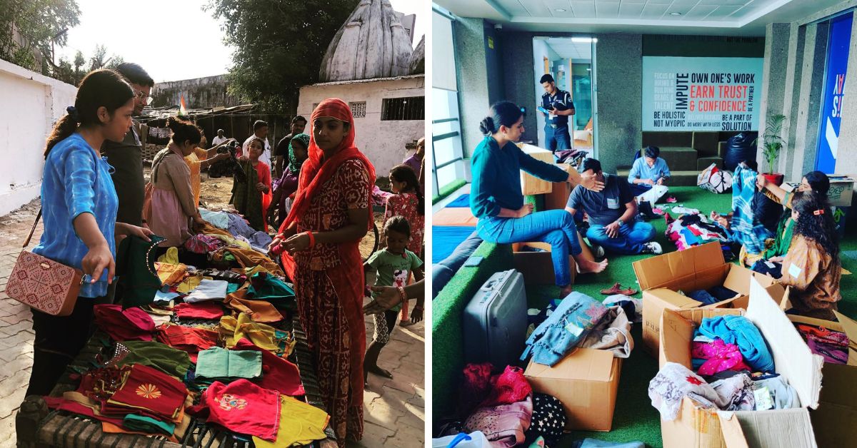 Ahmedabad Community Gives ‘Thrifting’ a New Spin; Reaches Those in Need Across Villages