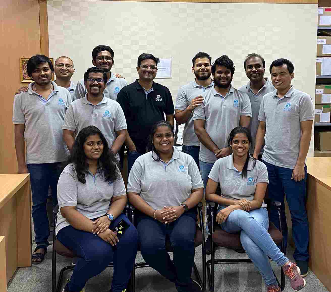Ai Health Highway India team with their founder and CEO Dr (Maj) Satish Somayya Jeevannavar
