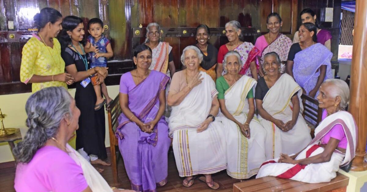 Thankamma runs a daycare for elderly women