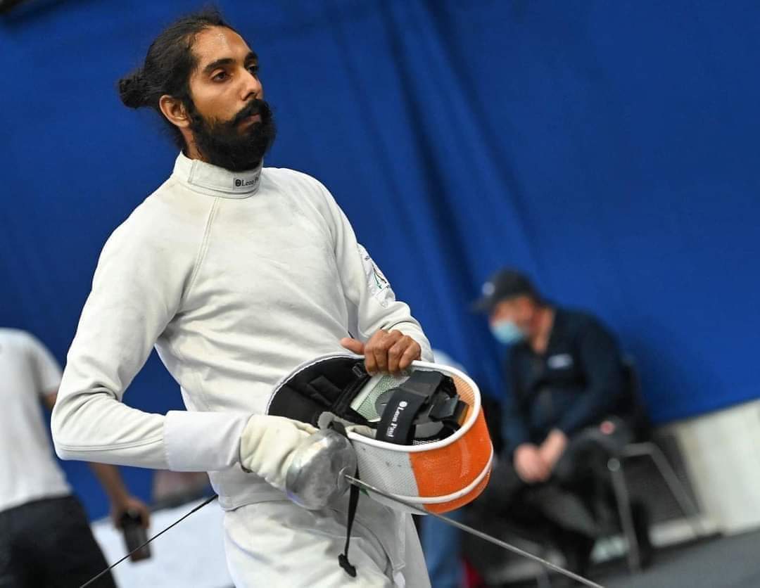 Udaivir Singh won the men’s individual epee gold at the 36th National Games.