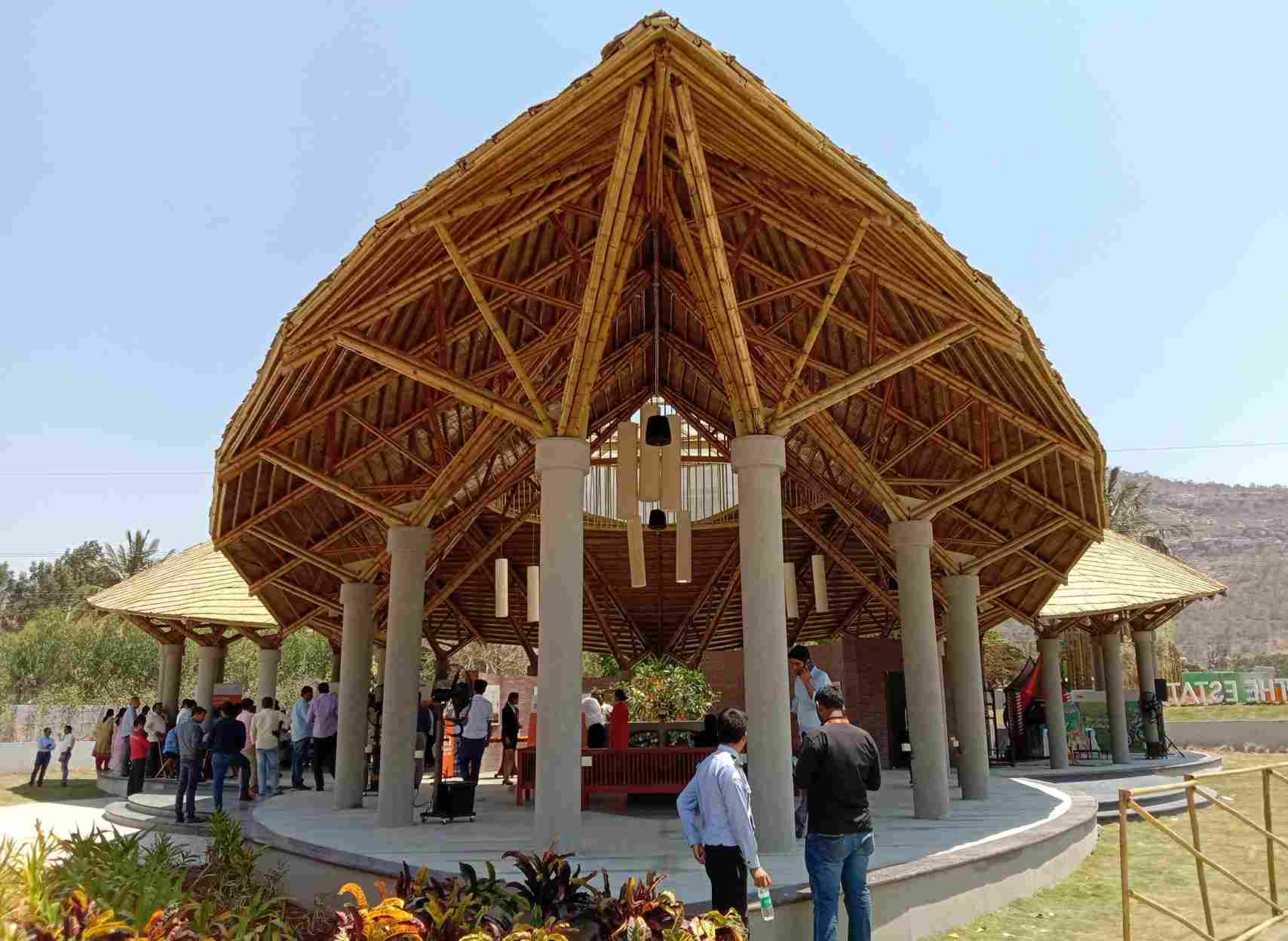 Floating Restaurant, FIFA World Cup: Bamboo Man Leaves Sustainable Mark