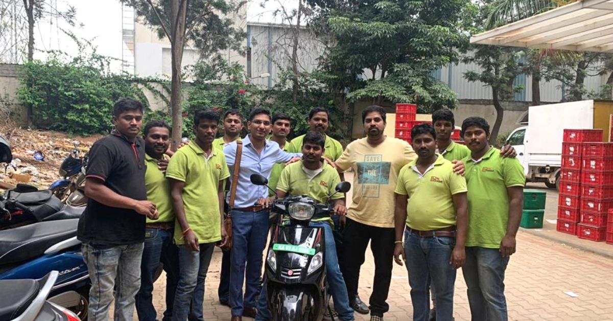 Bengaluru Startup Helps 1000 Delivery Partners Go Electric, Cut Fuel Costs by 50%