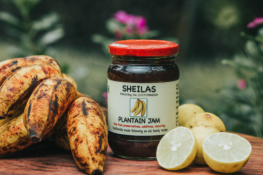 Sheila's famous plantain jam