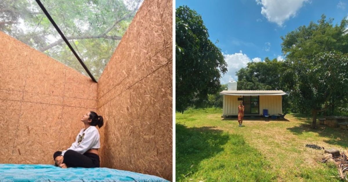 Amid Lush Farms & Forests, Architect Builds Tiny Moveable Homes With Reusable Material