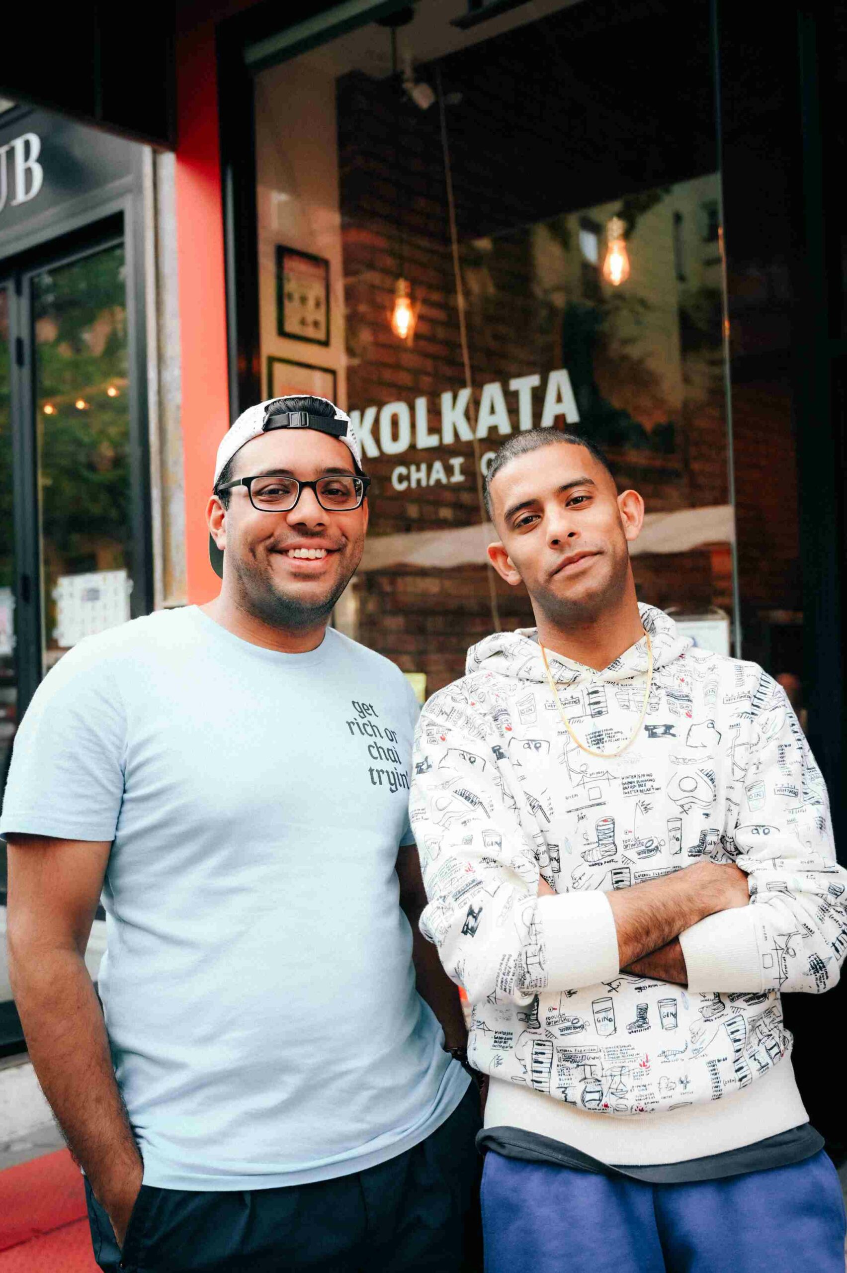 Ani and Ayan Sanyal, founders of Kolkata Chai Co, an authentic Indian brand in America