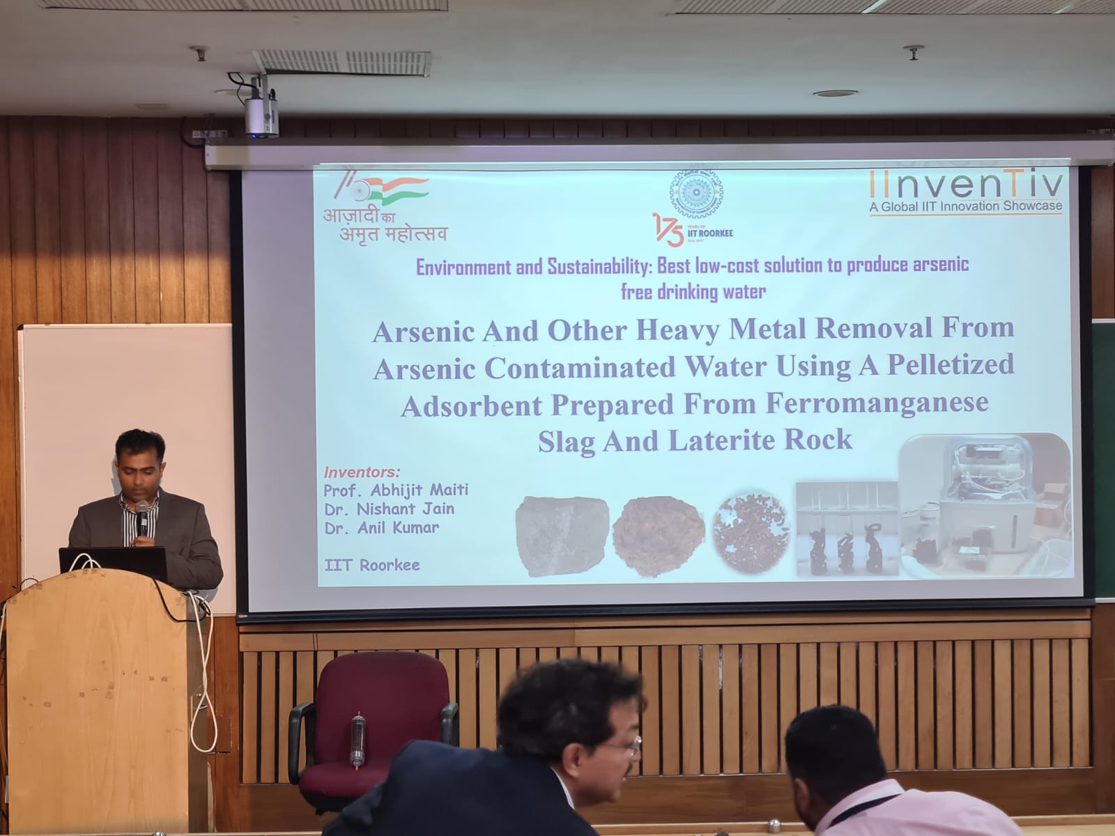 IIT Roorkee Professor Abhijit Maiti's team develops tech that removes arsenic to purify drinking water. 