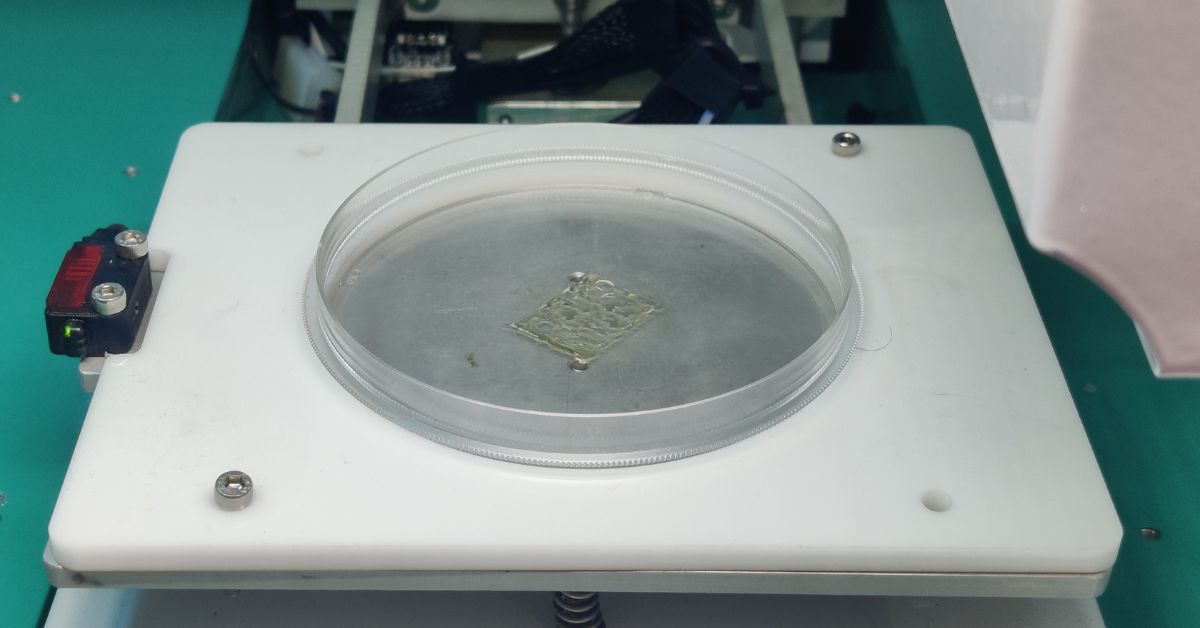 Human tissue printed by Mito Plus 3D Bio Printer launched by Avay Biosciences: The future application of bioprinting include replacing organ transplant. 