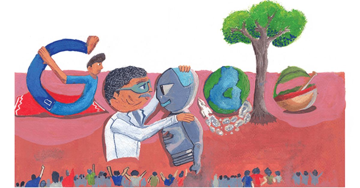 Google Doodles by 5 Kids Show What India Will Look Like in 25 Years