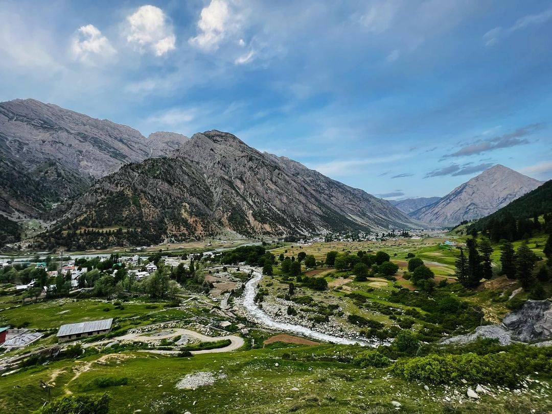 A panoramic view of the Gurez valley