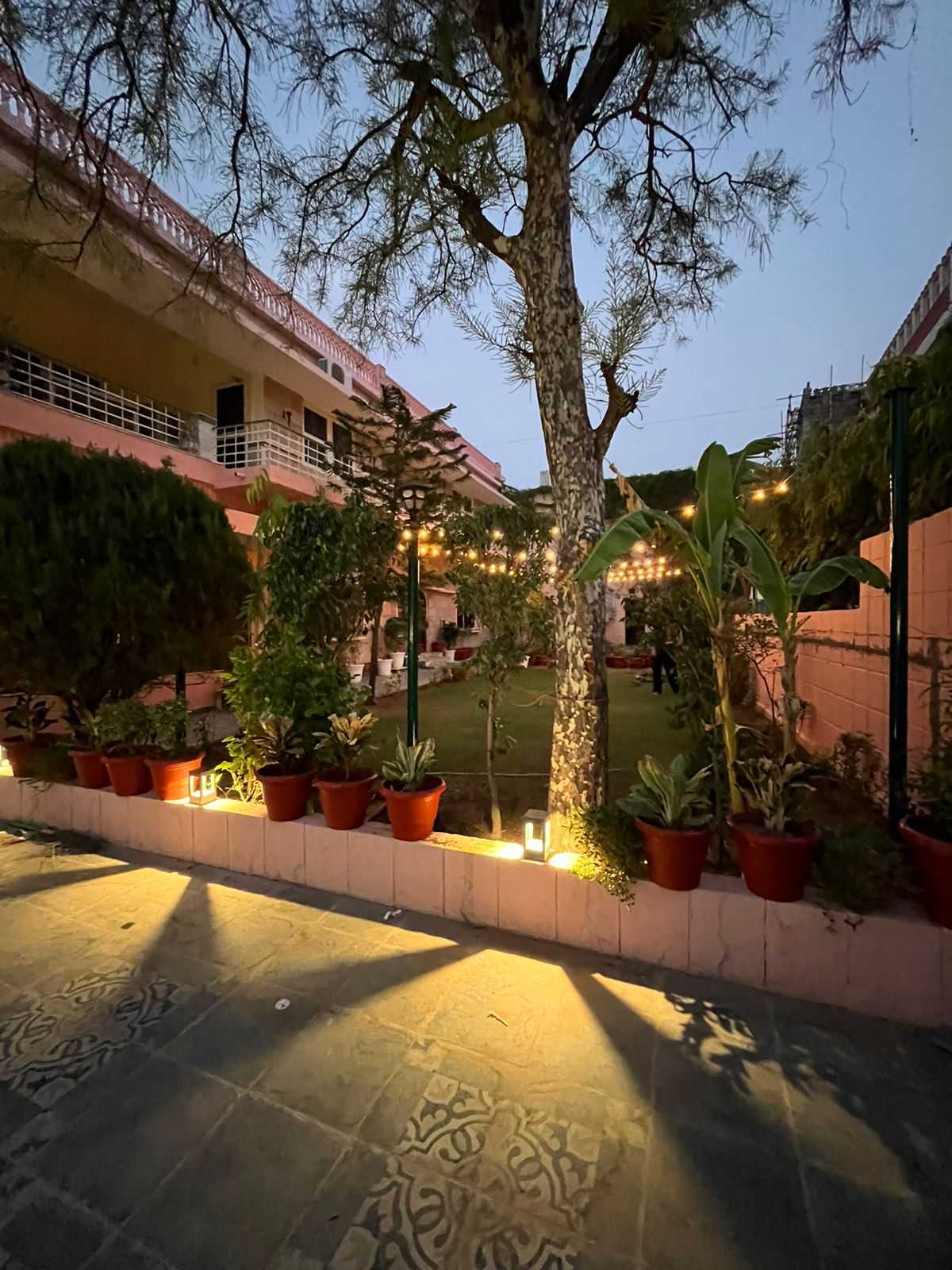 The ancestral home in Jaipur that the sisters have converted into O'Baque 