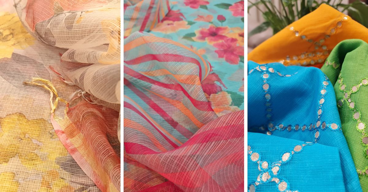 Fabrics by Kota Doria Silks 
