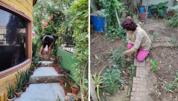 Satish and Vibha engaged in farming in patna