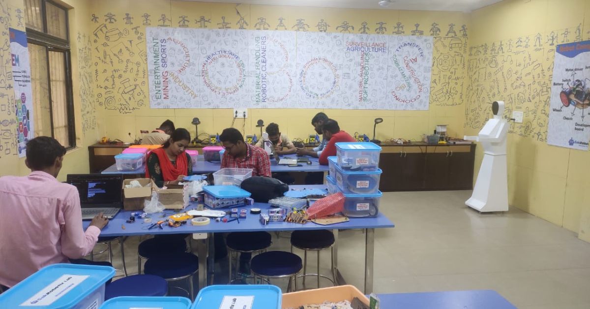 Robotics Lab at government ITI in Bhubaneswar