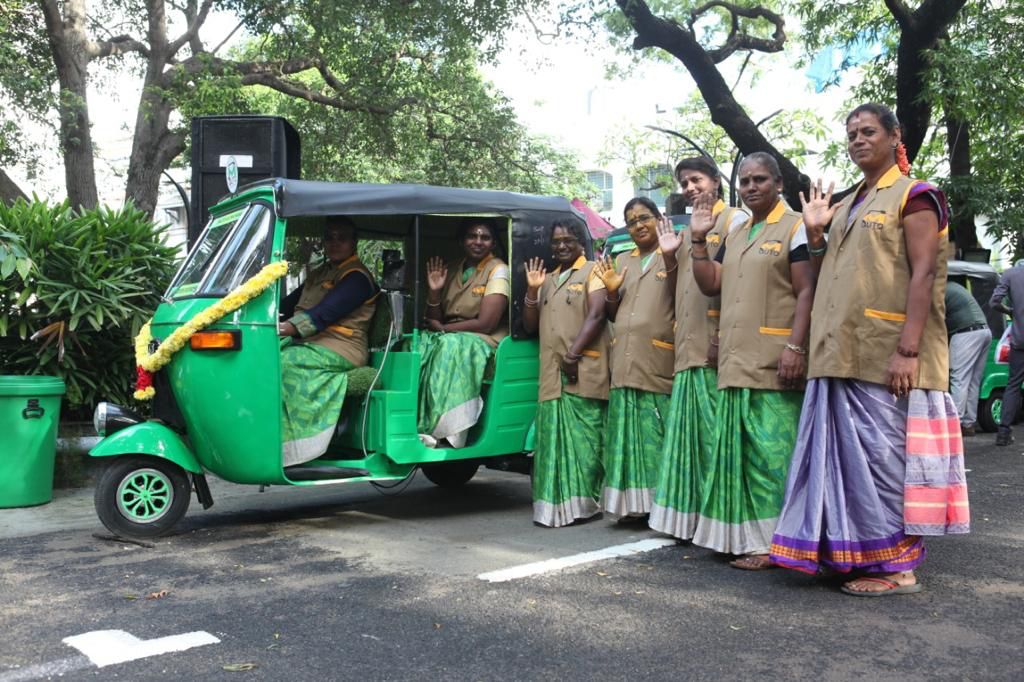 The female drivers of M Auto