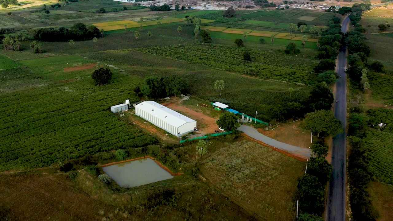 The production facility at Telangana is where the processing of the vegetables is done