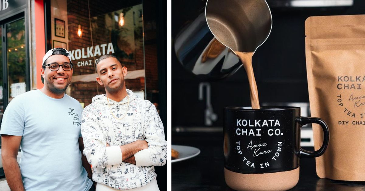 kolkata chai co founders Ani Sanyal and Ayan Sanyal
