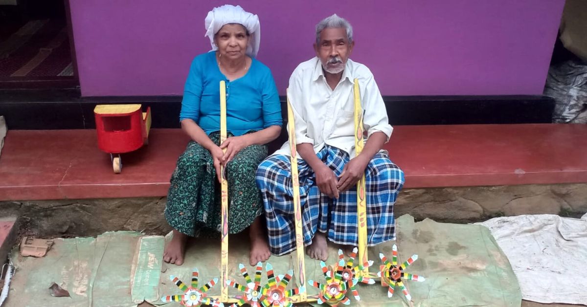 Abdu with his wife Naseeba