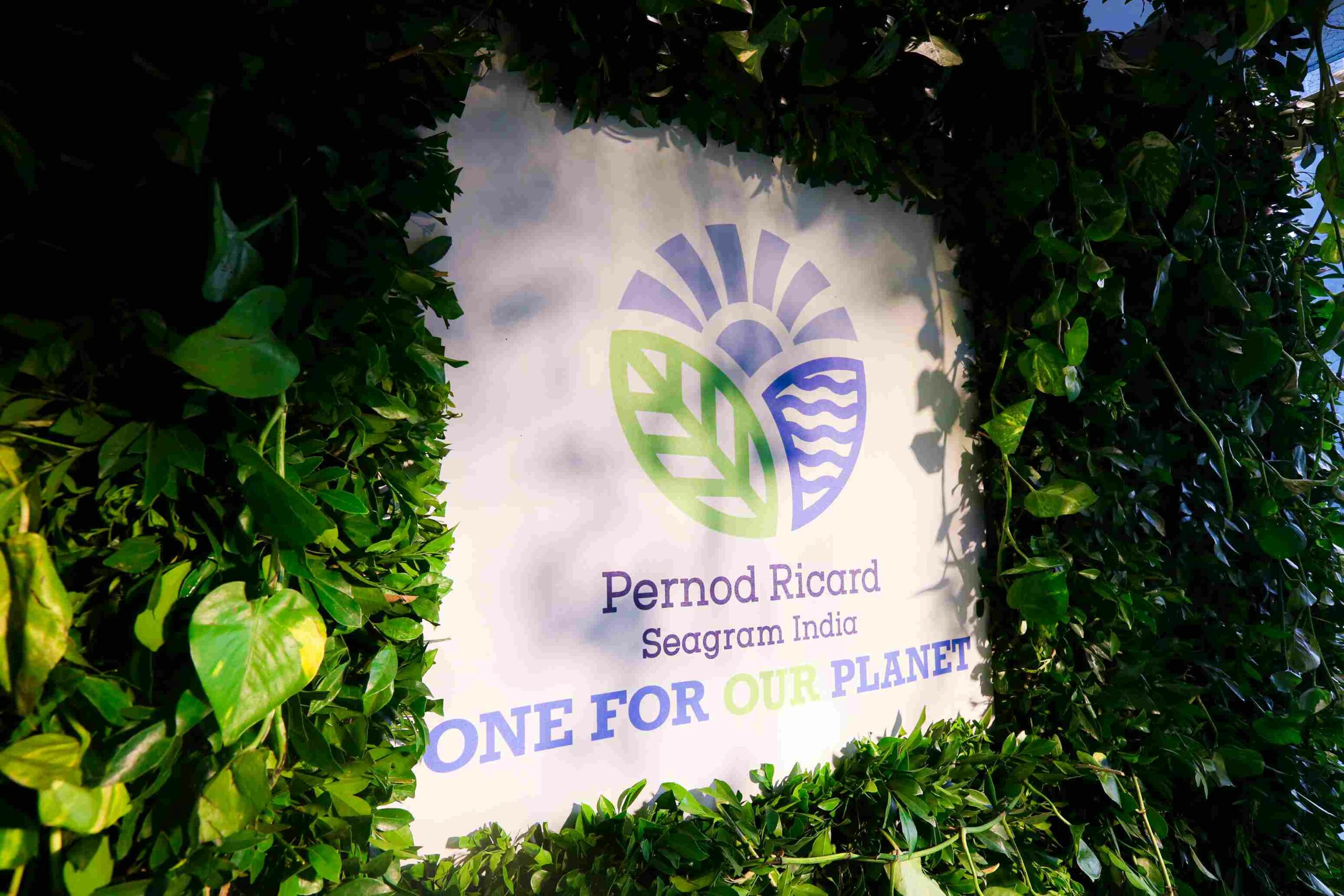 Dekorasi bertema hutan dengan tanaman sukulennya menjadi puncak acara, Picture credits: Pernod Ricard India