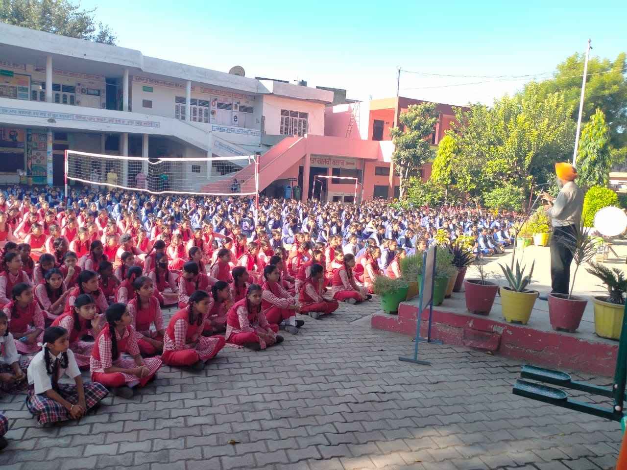 Even school-going children were made aware through painting, essay, and poetry competitions.