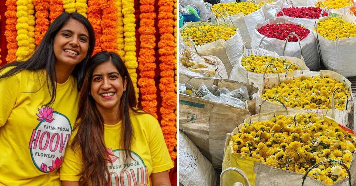 Rhea and Yeshoda Karuturi, co-founders of Hoovu fresh.