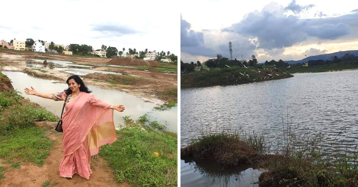 Bengaluru 63-YO Landscaper Revives Dying Lake; 4000 Saplings Planted