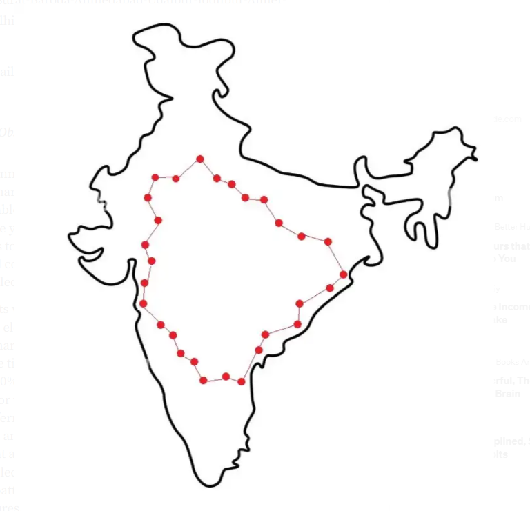 Electric SUV travel across India  