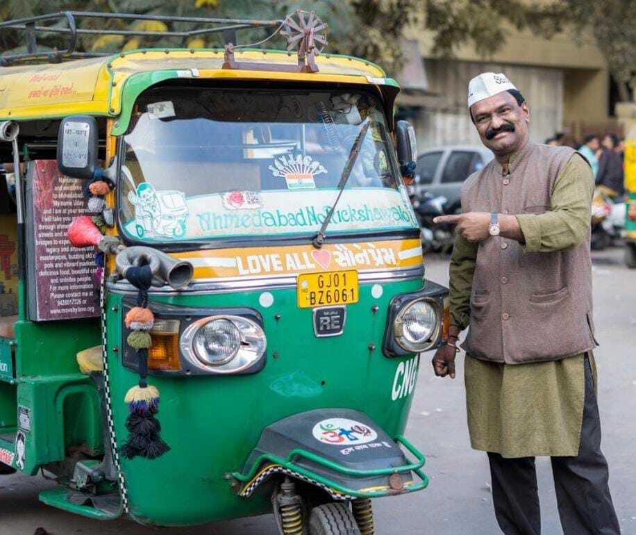 ahmedabad auto driver Udaysinh Jadhav