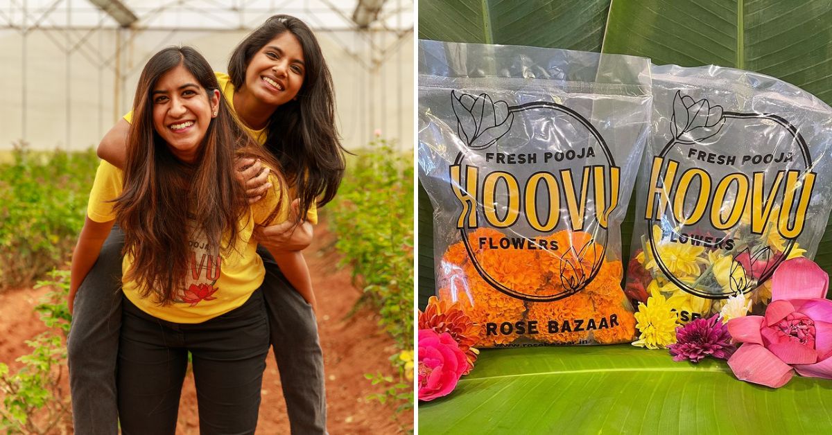 Yeshoda and Rhea Karuturi, co-founders of Hoovu Fresh.