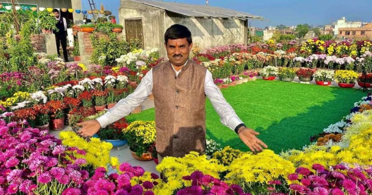 Haryana Businessman Grows 4000 Plants on Terrace, Has Over 3 Lakh YouTube Subscribers