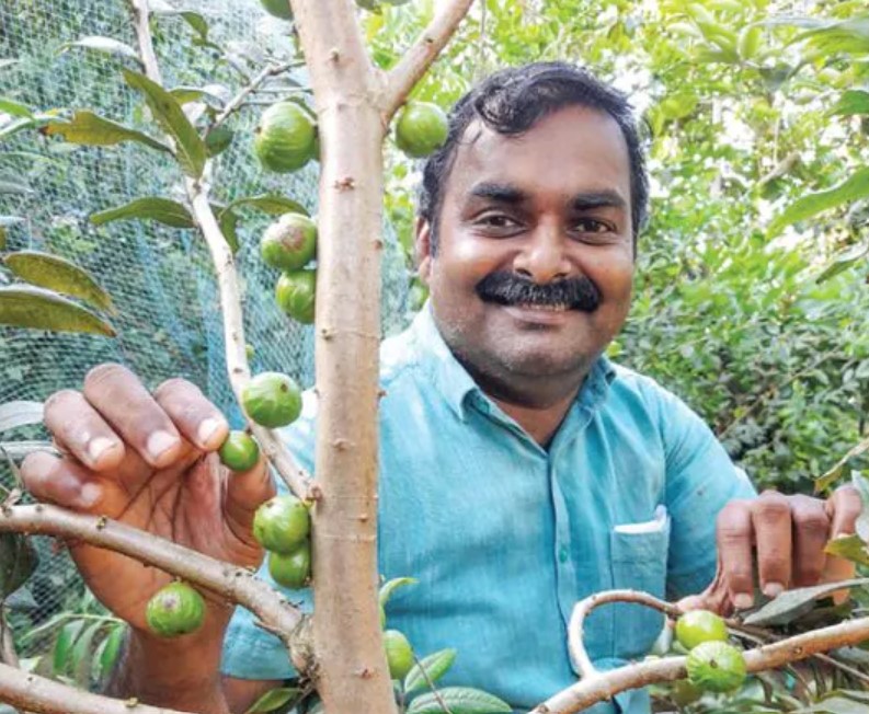 Prajeesh Janan exotic fruits farmer