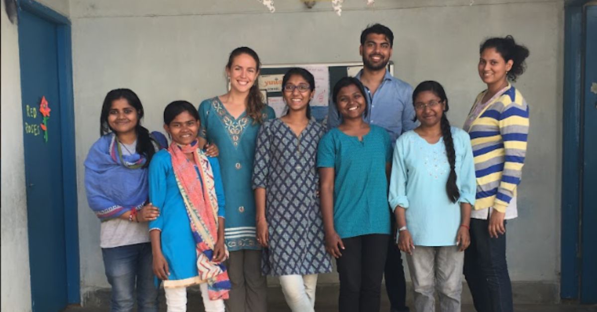 yuwa sports ngo co founder rose gastler with teachers 