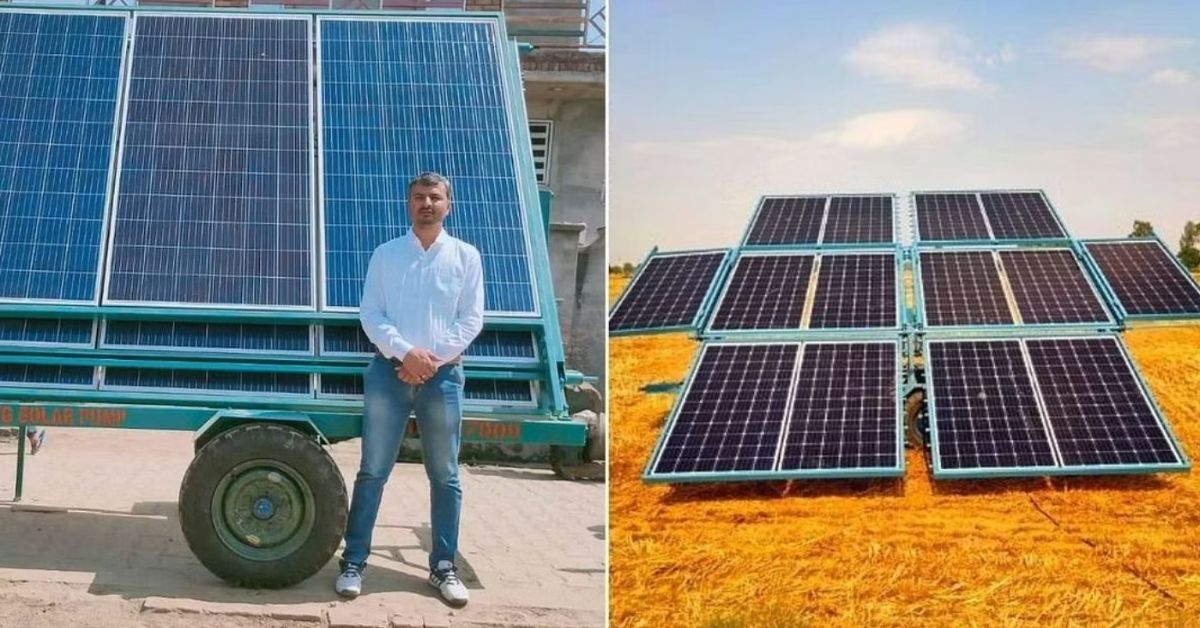Farmer Innovates Solar Trolleys to Generate Electricity Anywhere & Help Other Farmers
