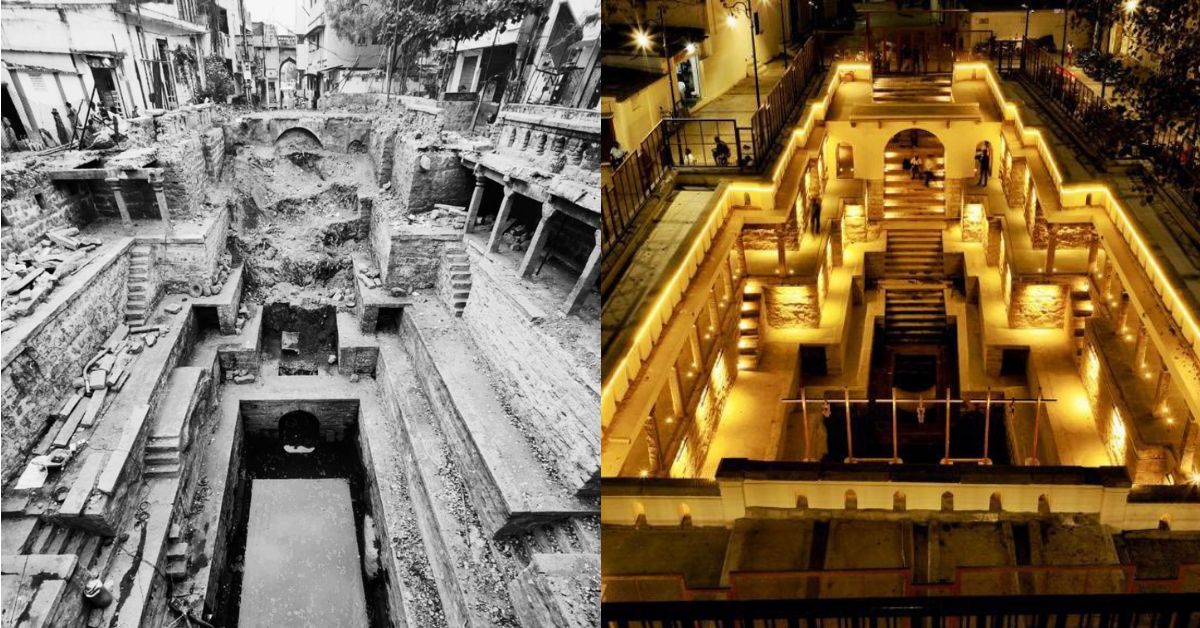 Architect Crafted a 17th Century Stepwell’s Stunning Transformation with an IAS Officer