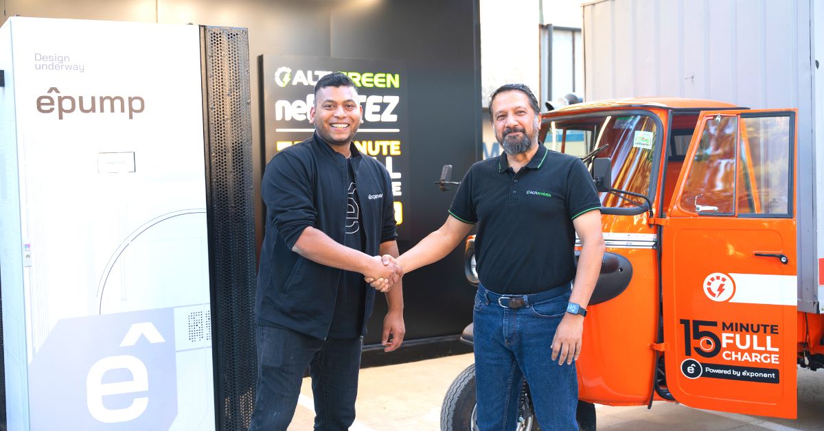 Co-founders of fastest charging 3-wheeler EV in the world