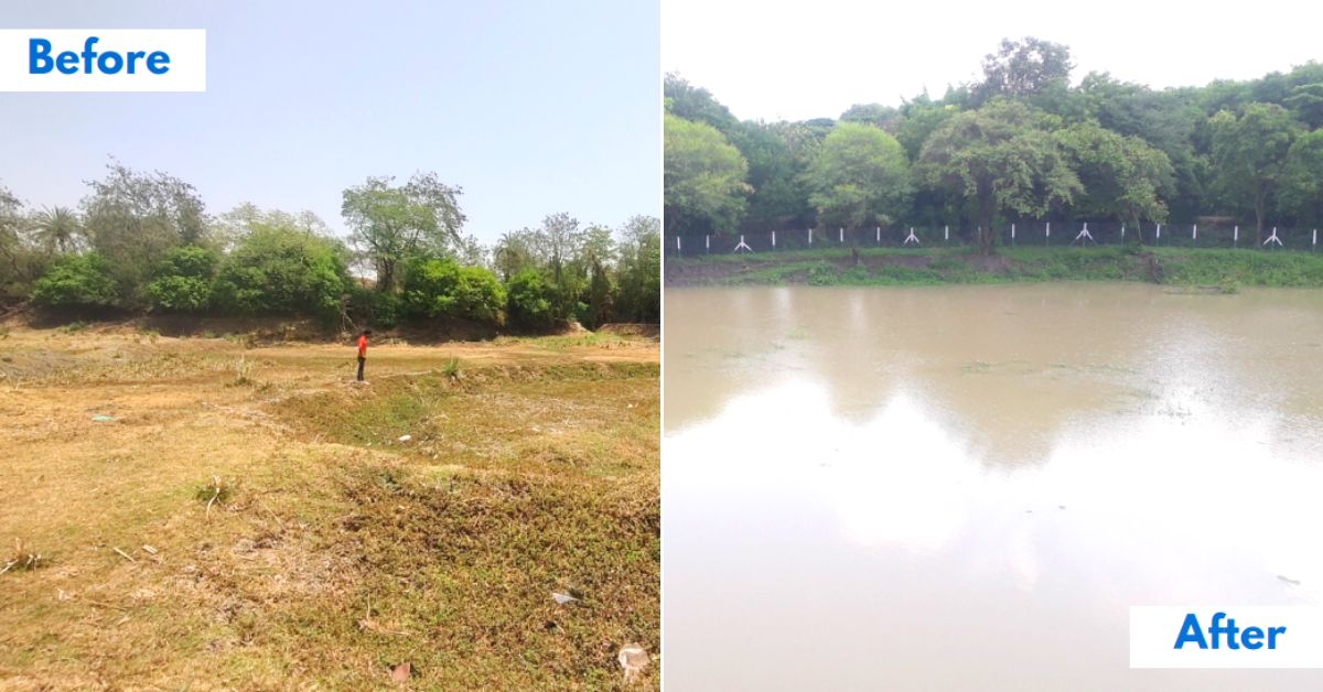 Ujjain IAS Officer Restores Historical Pond With 125 Volunteers & No Govt Funds