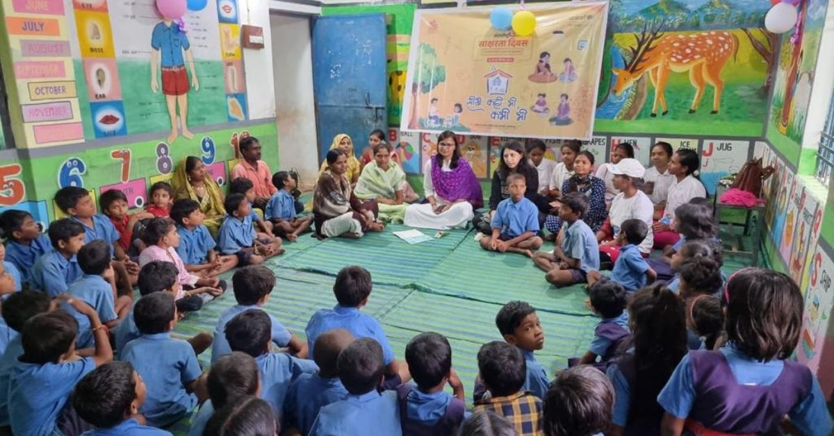 IAS Richa with children.