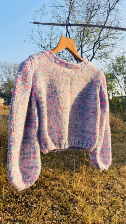 Knit sweater