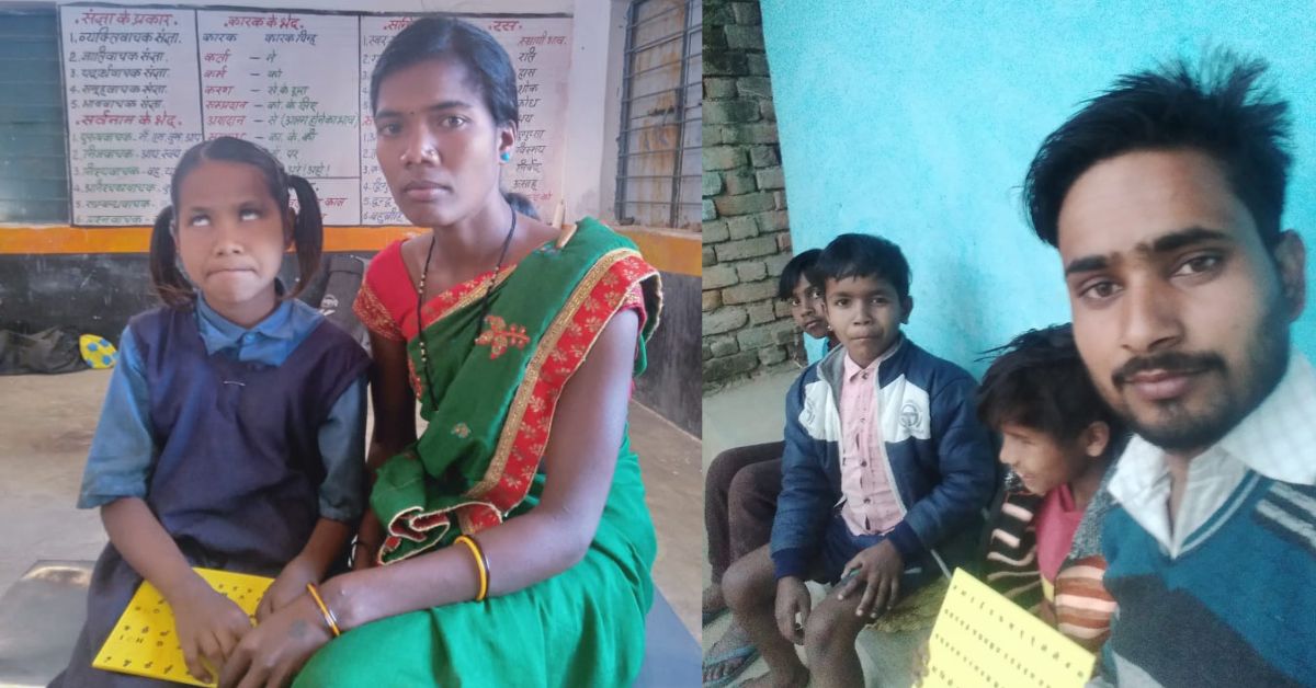 Richa identified 120 children in primary school age groups who were partially or completely blind in her area.