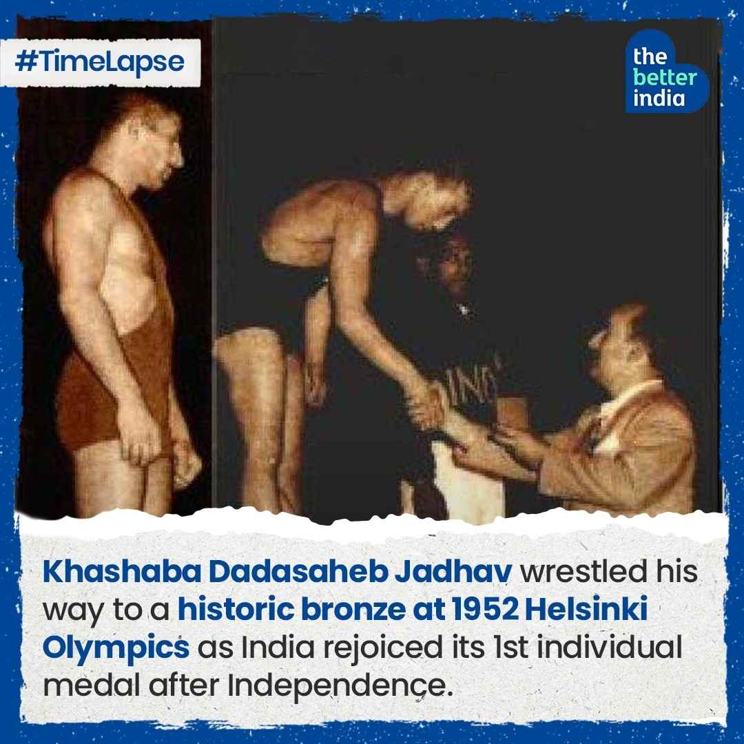 Khashaba Dadasaheb Jadhav, juga dikenal sebagai 'Pocket Dynamo'